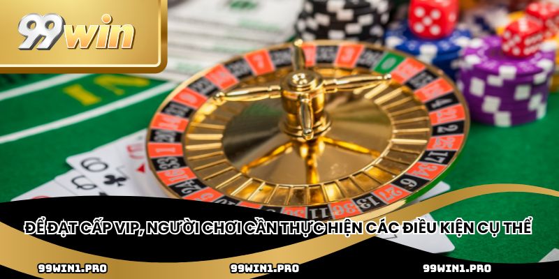 Để đạt cấp VIP, người chơi cần thực hiện các điều kiện cụ thể.